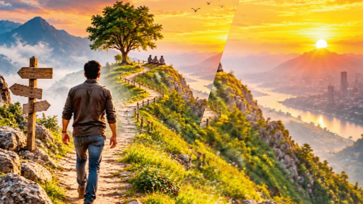 Even long distances are covered through small steps key lies in not fearing failure