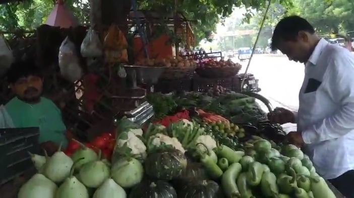 कानपुर में घटे हरी सब्जियों के दाम