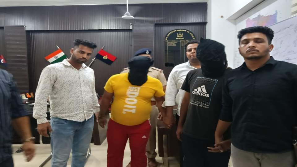 Two prisoners arrested in robbery and theft case
