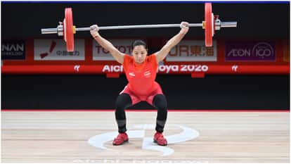 Mirabai Chanu Wins Historic Silver, Ends India's 28-Year Wait for Asian Games Weightlifting Medal