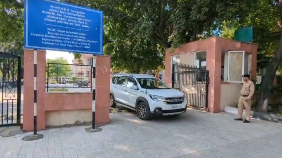 ED raids underway at GMADA Headquarters sealed financial irregularities found at two auction sites