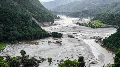 नेपाल में बाढ़ (फाइल)