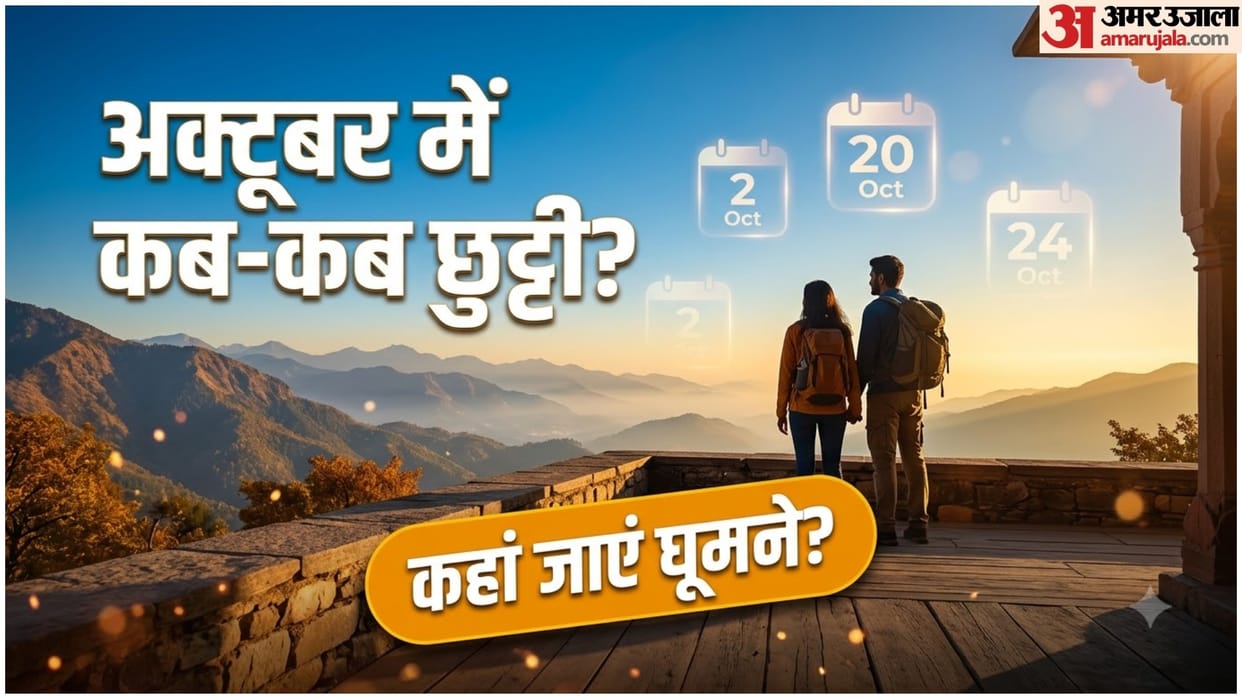 October 2026 Long Weekend: Dates, Holidays and Best Places to Visit in India