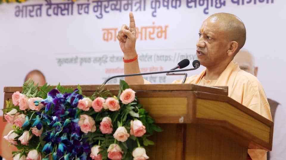 CM Yogi says Bharat Taxi will operate on zero commission drivers to receive social security cover of 5 lakh