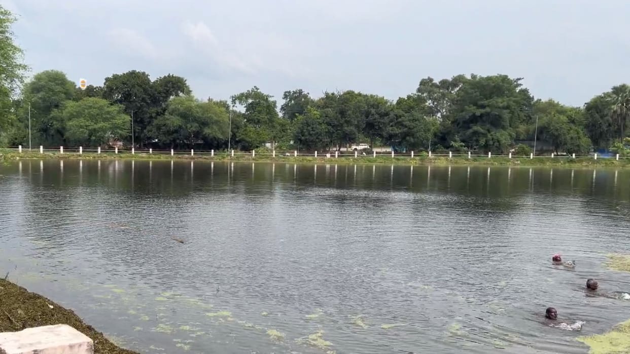 Brahmasthan Pond and Jheel Mahal Sarovar cleaned up in mau