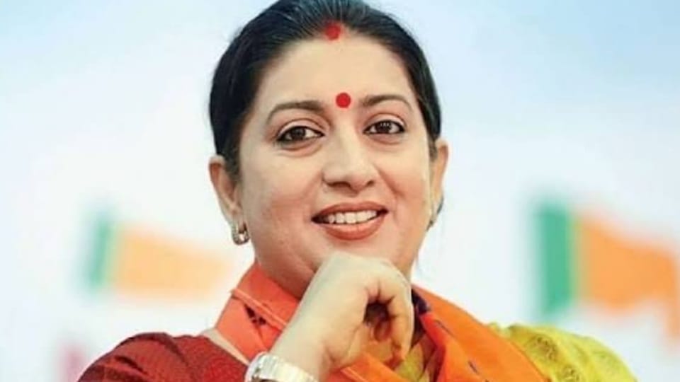 Organizational reshuffle in BJP Smriti Irani appointed Haryana in-charge