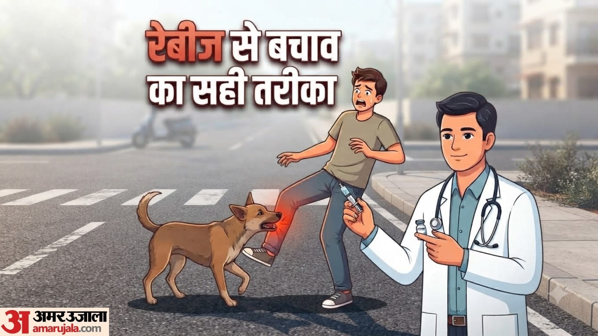 कुत्ते के काटने के बाद कितने घंटे में लगवाएं रेबीज का टीका?