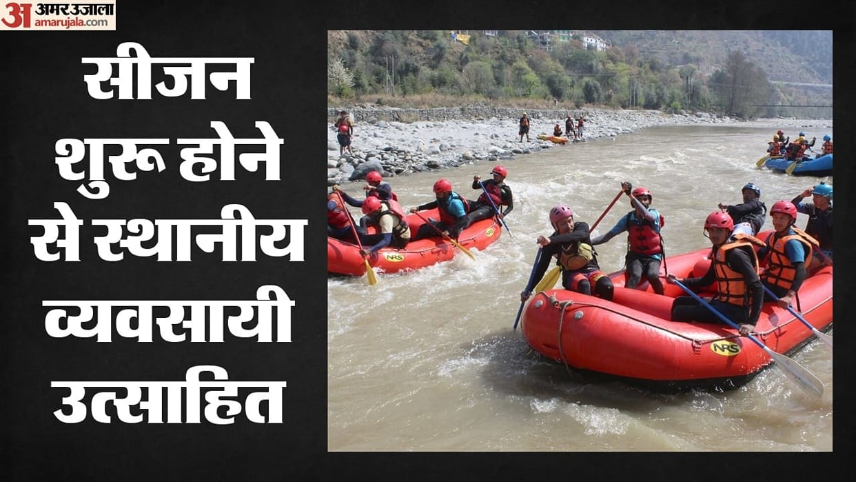 The thrill of river rafting kicks off in Muni Ki Reti with the worship of the River Ganga.
