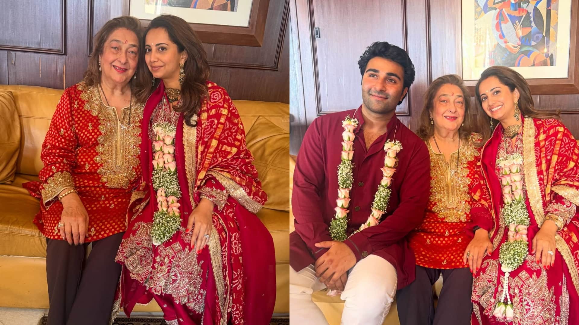 Aadar Jain and his wife Alekha Advani registered their marriage in Mumbai shared post