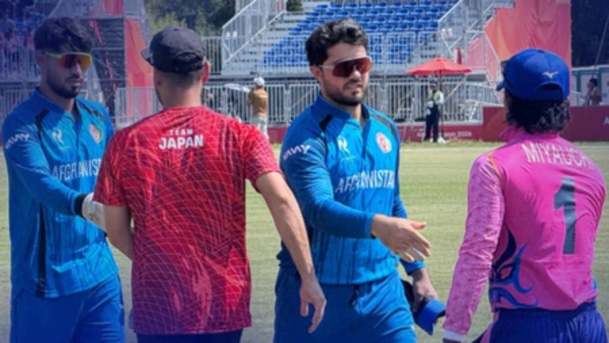 Japan vs Afghanistan Asian Games Group A match highlights key moments scorecard and result