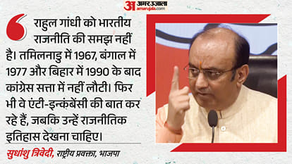 बीजेपी सांसद सुधांशु त्रिवेदी