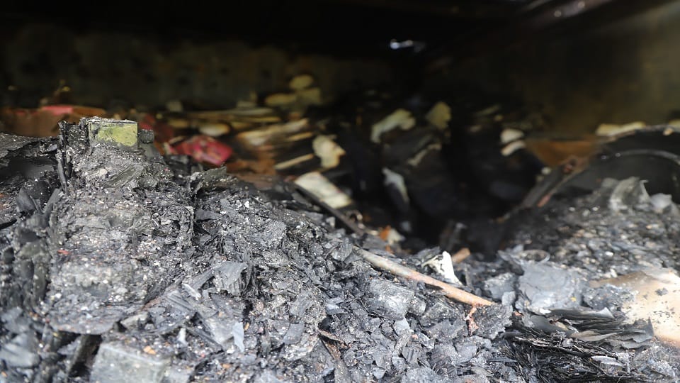 Greater Noida bus fire Granddaughter identified grandmother body by her anklets