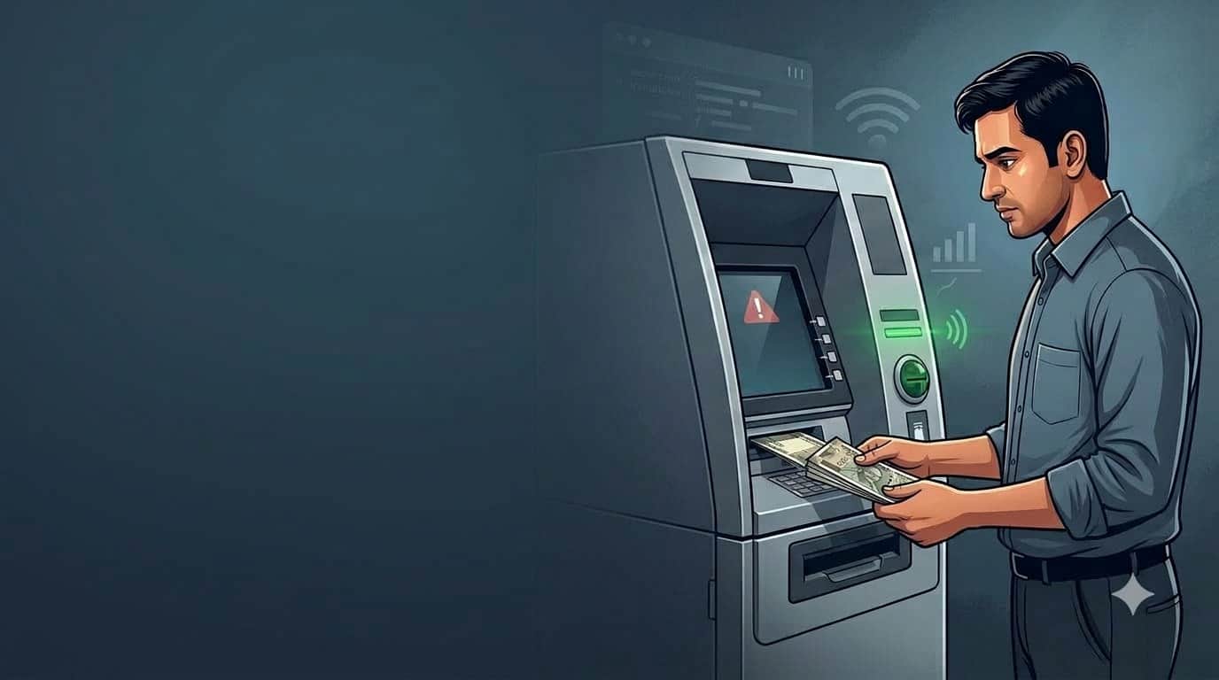 What to do if money was deposited in a cash deposit machine but did not reach the bank account