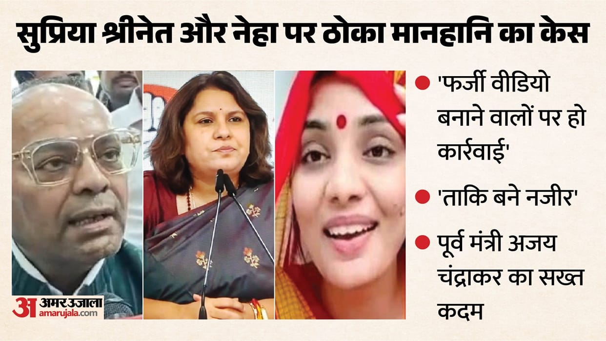 Dhamtari: Former Minister Ajay Chandrakar files defamation case against Supriya Shrinate and Neha Rathore