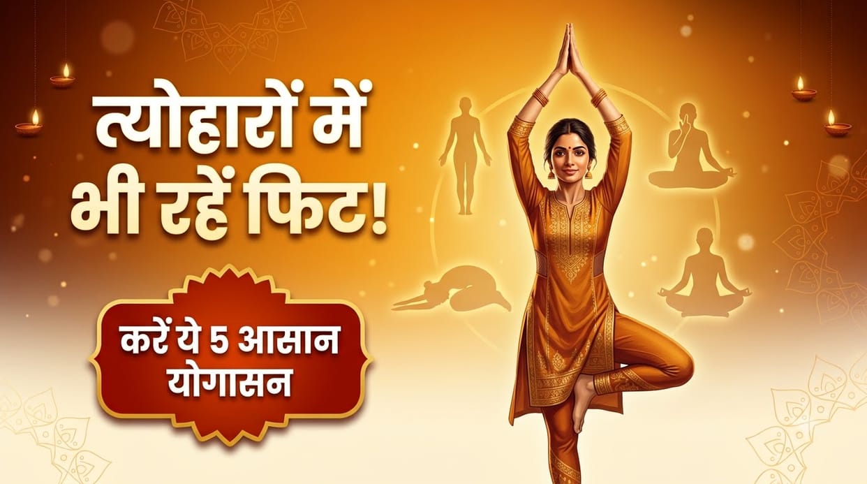 Festive Season Fitness Hack: 5 Easy Yoga Poses You Should Do During Festivals