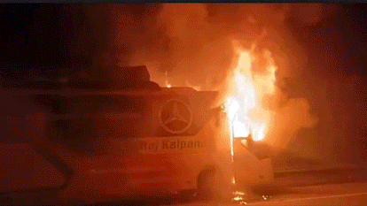 Greater Noida bus fire