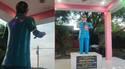 डॉ. आंबेडकर की प्रतिमा क्षतिग्रस्त