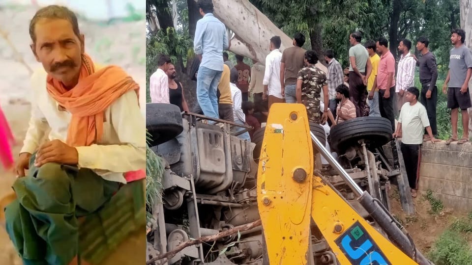 Truck Crushes Father-Son at Sumera Jhal