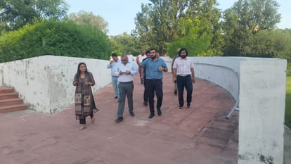 नगर आयुक्त ओजस्वी राज ने किया निरीक्षण