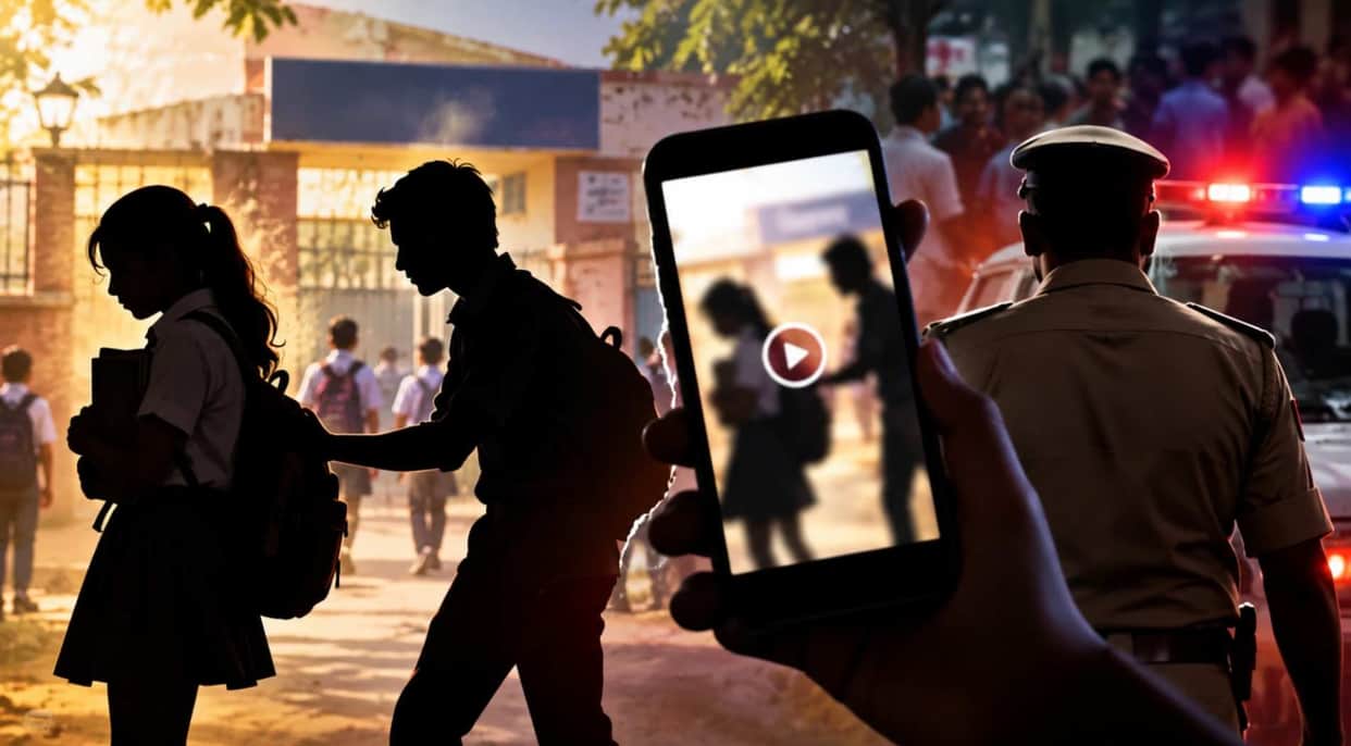 bihar news school students dispute video viral in madhepura misleading rumor bihar police action