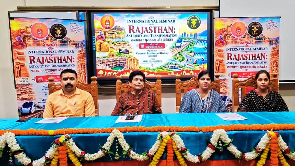 BHU Historians from India abroad gather deliberations range from Rajasthan antiquity to modern transformations