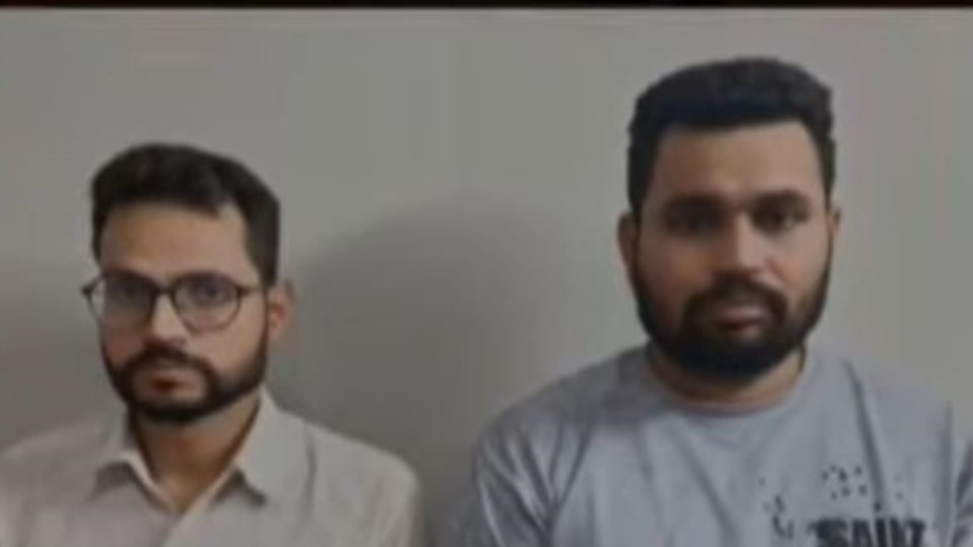 पुलिस की गिरफ्त में आरोपी