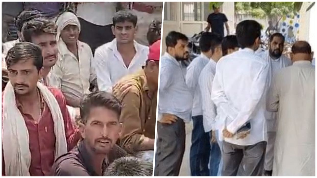Alwar: Youth Beaten to Death with Stones Outside Police Station, Family Protests; Accused Arrested
