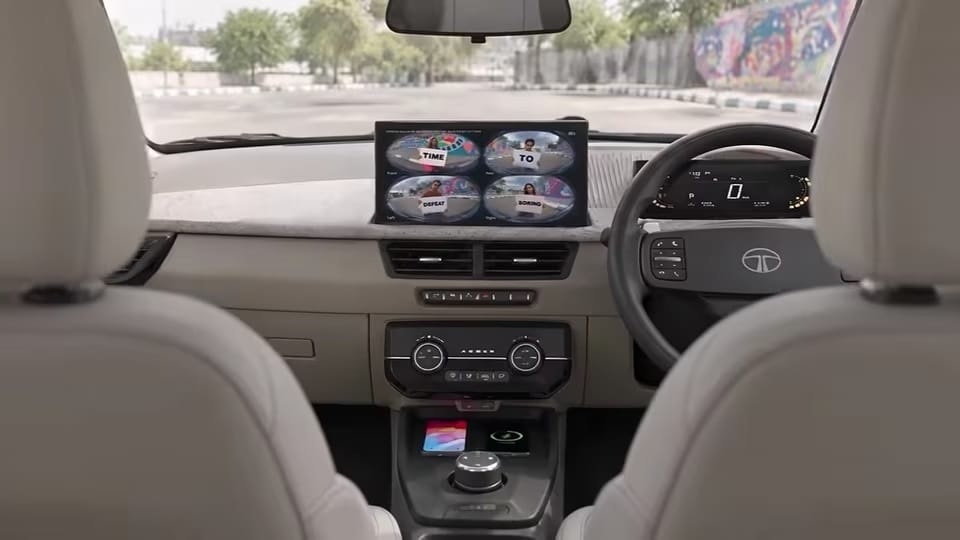 Tata Aeris Interior Teaser