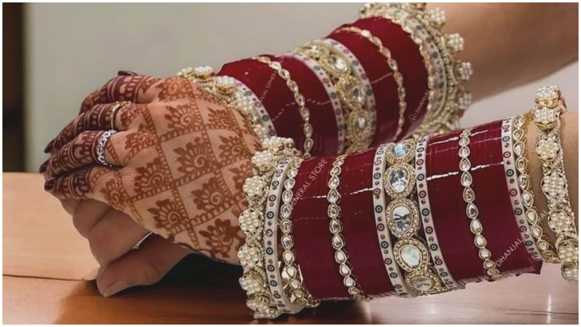 Karwa Chauth 2026: Red Chooda to Kundan Bangles Trending Styles Bangle Designs