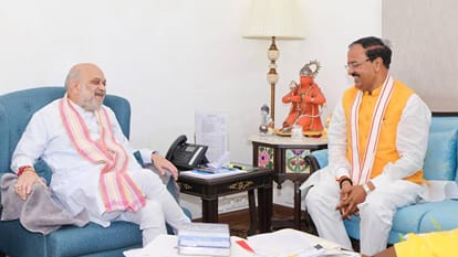 अमित शाह से मिले केशव मौर्य