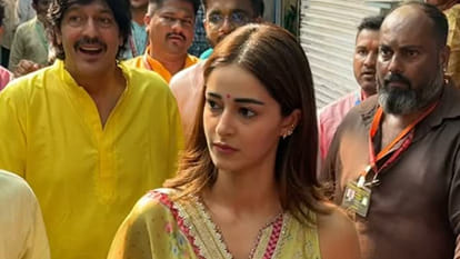 Lalbaugcha Raja 2026 Shah Rukh Khan Ranveer Singh Ananya Panday And More Celebs Seek Bappa Blessings