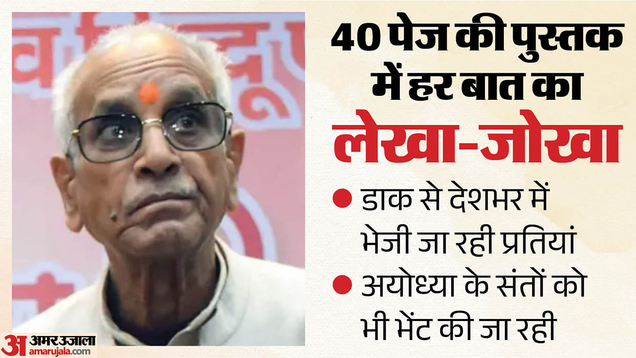 UP: Champat Rai's book 'Shri Ram Janmabhoomi Ka Itihas Jas Ka Tas'—authored by a witness to the theft of templ