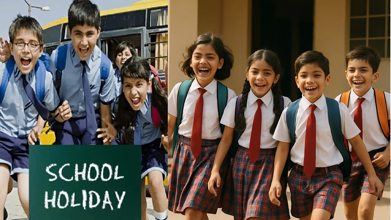 CG: Schools closed in these districts,  exam dates have also been changed
