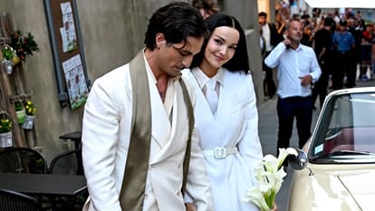 Damiano David and Dove Cameron Wedding Ceremony: Couple Got Married in Italy Photos Viral