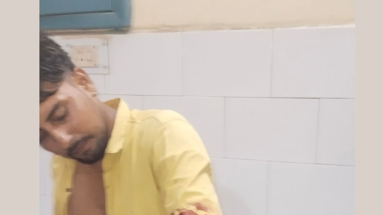 घायल युवक