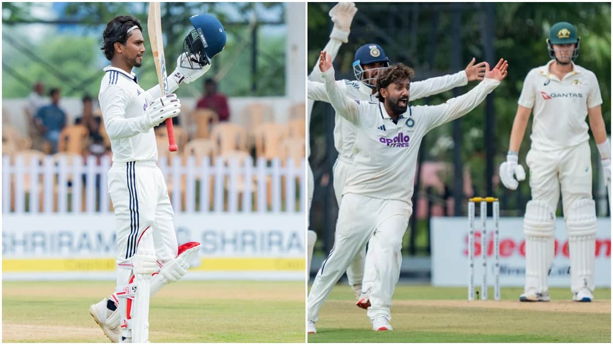 India A Beat Australia A by 162 Runs in First Unofficial Test, Who Were the Heroes of the Win?