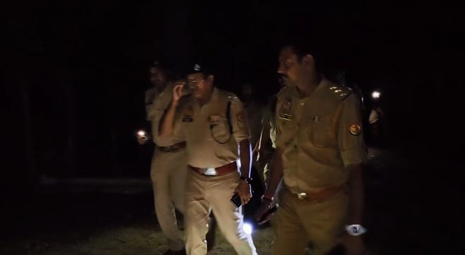 Kannauj Middle aged man dies after being shot near a Peepal tree 315 bore cartridge found in his pocket