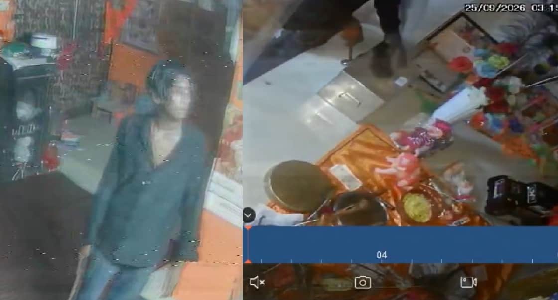 Kanpur Theft at Khatu Shyam Temple cash from the donation box and valuables stolen