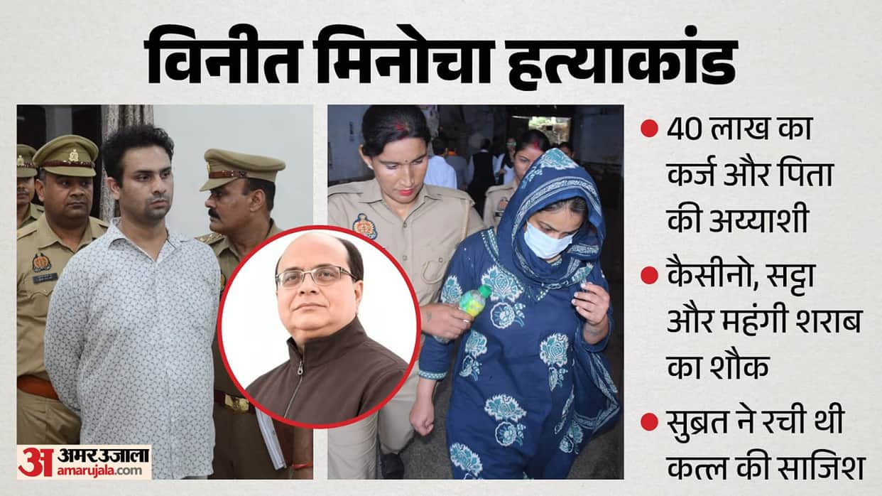 Kanpur Medicine Trader Murder Fed up with 40 lakh debt and fathers debauchery Subrat had his father murdered