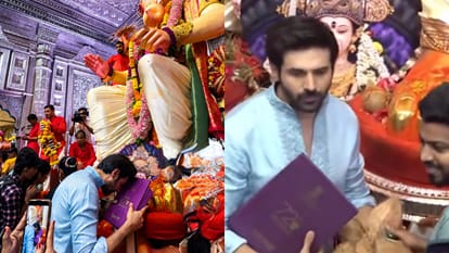Lalbaugcha Raja 2026 Shah Rukh Khan Ranveer Singh Ananya Panday And More Celebs Seek Bappa Blessings