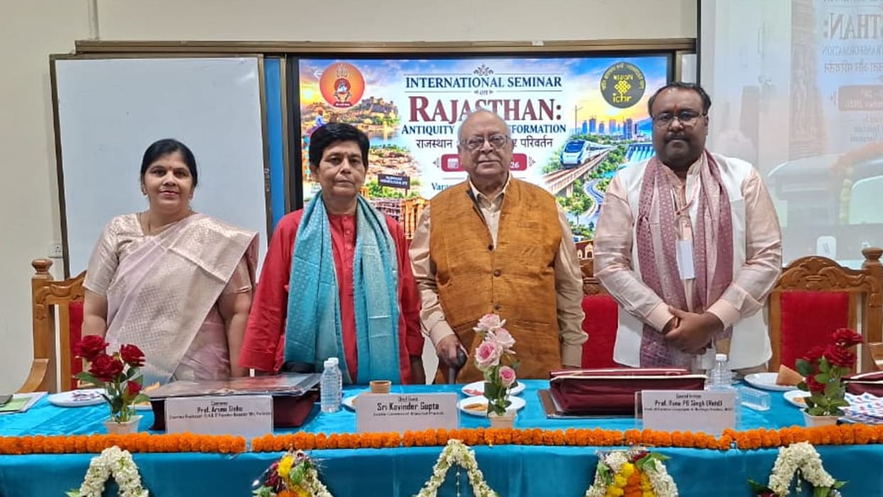 Deliberations Scholars from India and abroad gather discuss Rajasthan heritage focusing on antiquity