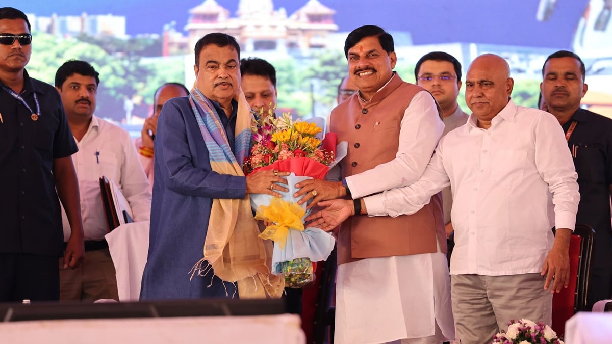 एमपी: गडकरी बोले- ट्रांसपोर्ट से 40% प्रदूषण, जिम्मेदारी मेरी;बताया 1000 लोगों पर कितनी बसें होनी चाहिए?
