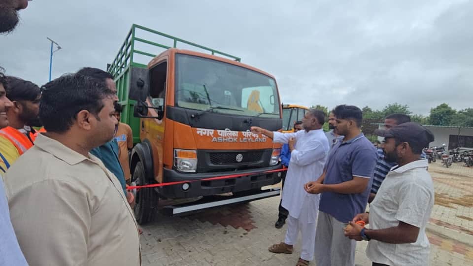 Khatima Municipality inaugurated the Cattle Catcher Vehicle