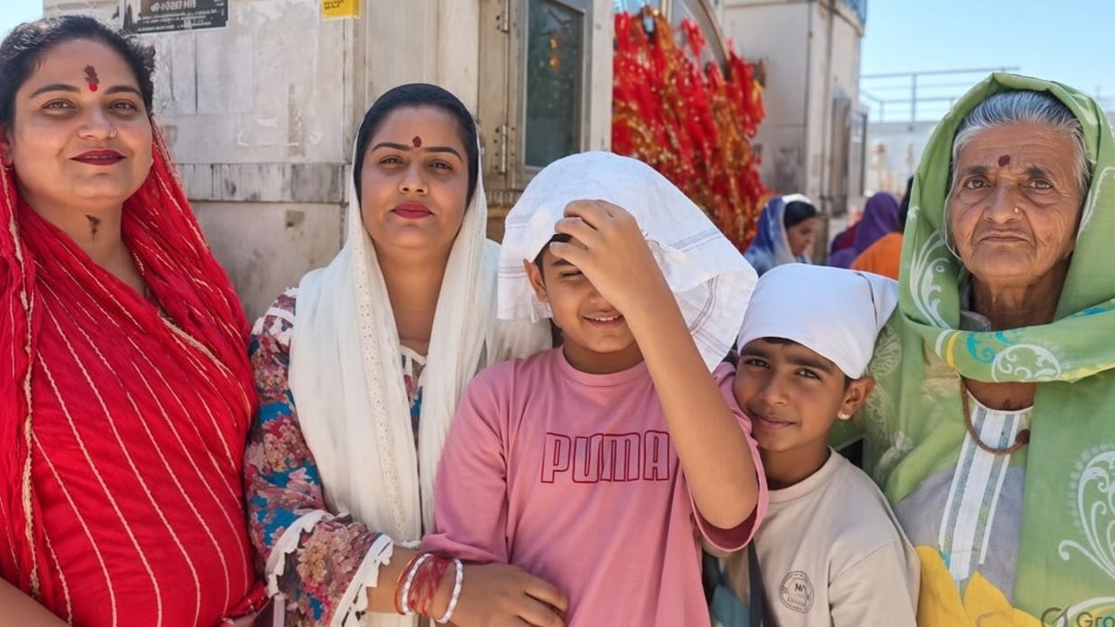 maa naina devi temple woman offers silver eyes after son regains eyesight