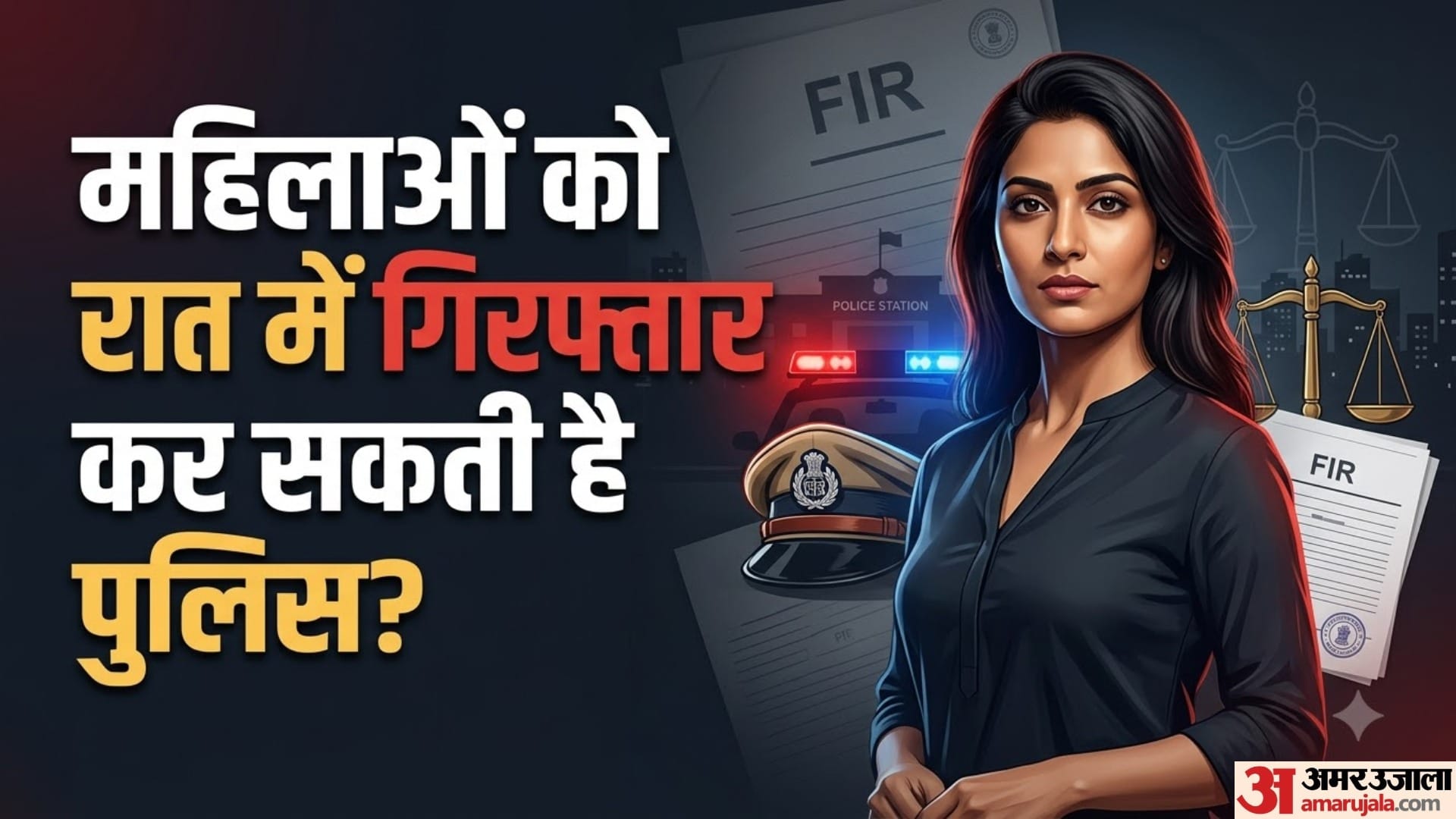 महिलाओं को रात में गिरफ्तार कर सकती है पुलिस?