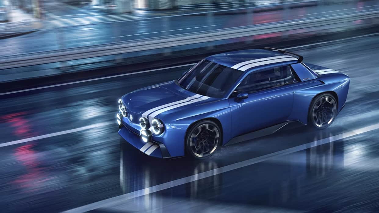 Renault Revives Legendary 8 Gordini as 270hp All-Electric Retro Concept
