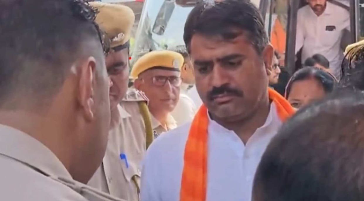 jaipur mayor election 2026 voting rafiq khan dharna sunil kothari sunita gupta mavar bjp congress