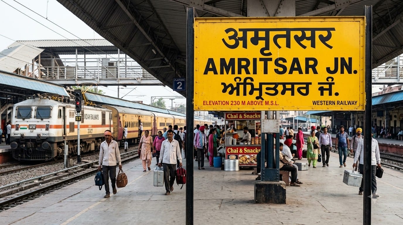रेलवे स्टेशन के बोर्ड पीले रंग के ही क्यों होते हैं?