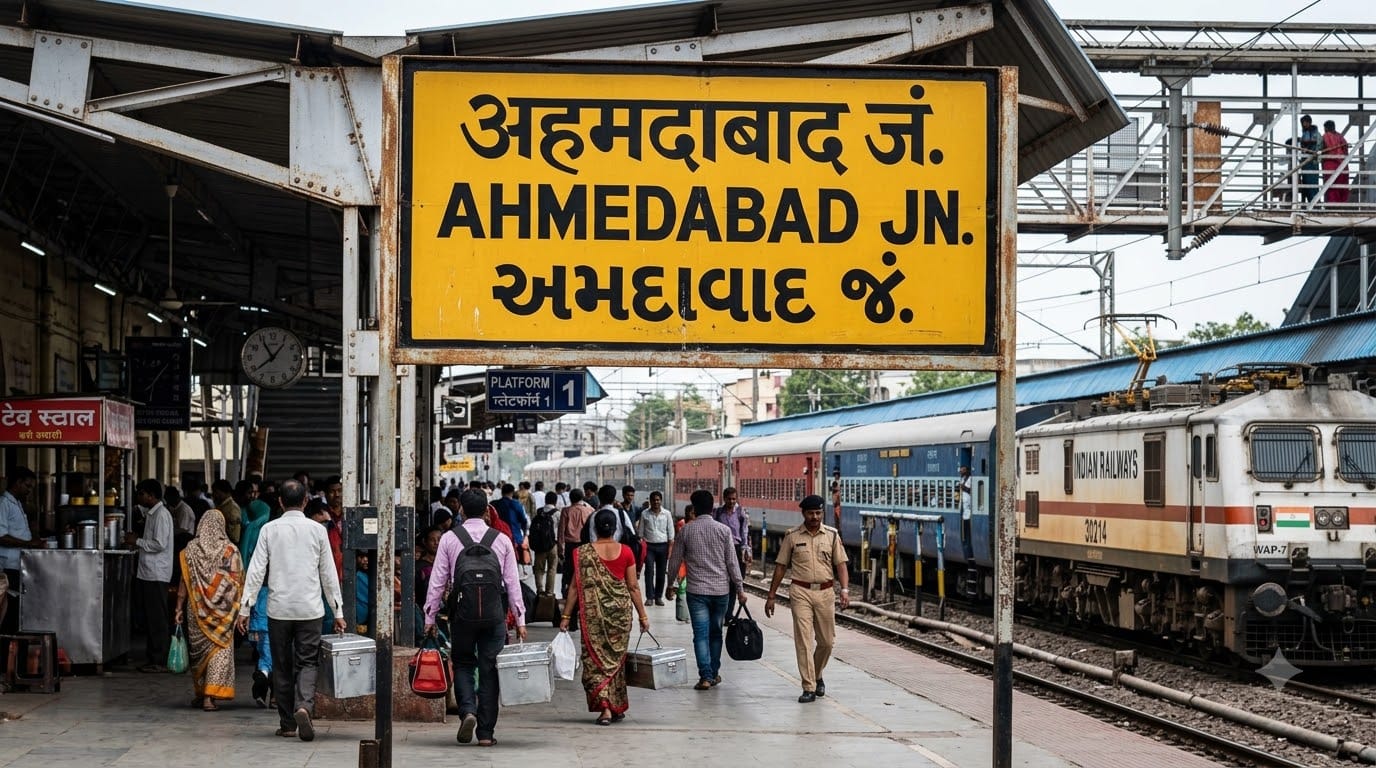 रेलवे स्टेशन के बोर्ड पीले रंग के ही क्यों होते हैं?