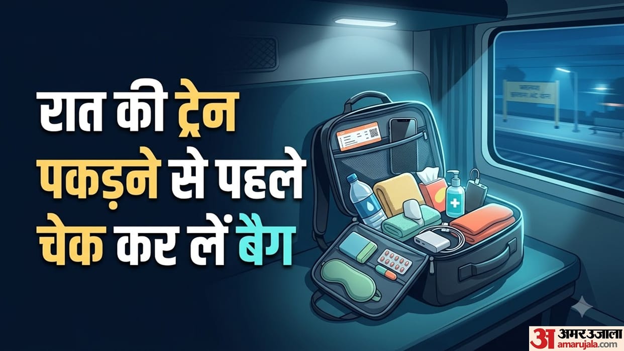 Night Train Travel Small Things You Should Carry in Your Bag